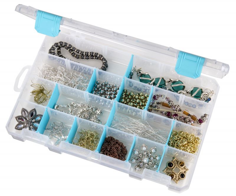 Zerust Anti Tarnish 6 Compartment Storage Box
