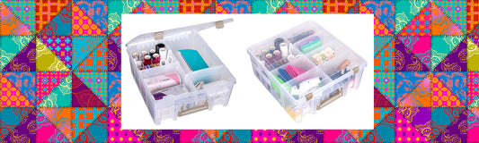 Five reasons why arts and crafts creatives love the ArtBin® Super Satchel™ Double Deep w/ Accessory Tray