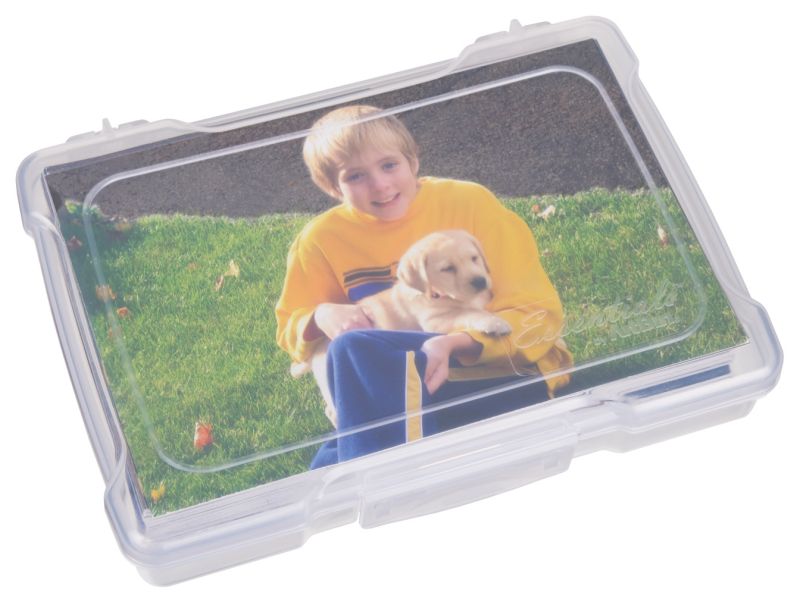 Essentials™ 4x6 Translucent Photo and Supply Storage Box